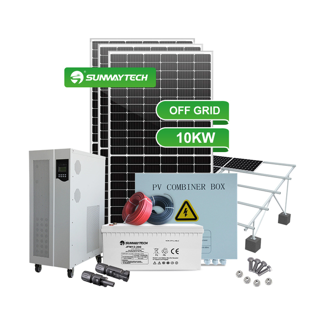 Home Use 10kw System Solar Power System off Grid Kit Solar System for Home