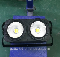 Offre Spéciale Scène COB LED ÉCLAIRAGE 2 yeux 2in1 COB Lumière de Blinder 2 pièces * 100W D'oeillère d'assistance