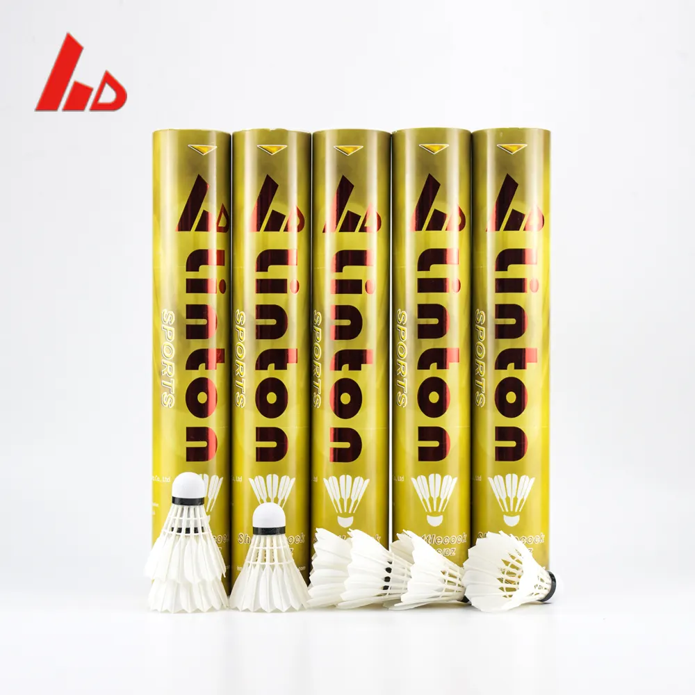 Linton brand badminton hot selling shuttlecock durable quality shuttlecock