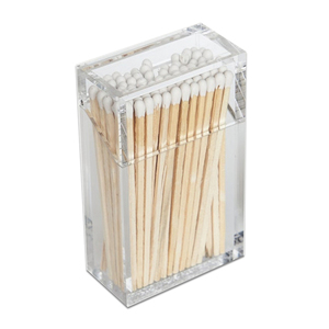 Custom Acrylic <strong>Matchbox</strong> Holder With Flip Cover and Striker Matches Box Waterdale <strong>Collection</strong> Matches Decorative for Candles - Product Image 3