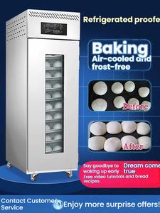 Proofer refrigerado y congelado comercial <span class=keywords><strong>de</strong></span> 18 bandejas con sincronización completamente automática, una herramienta mágica para la fermentación <span class=keywords><strong>de</strong></span> masa <span class=keywords><strong>de</strong></span> <span class=keywords><strong>pan</strong></span> - Product Image 2