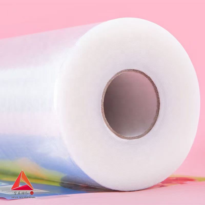 JINSHI Manufacturers LDPE Clear HDPE PE Wrap Pack Packing Soft Transparent Logistics Plastic Stretch Film for Package