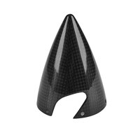 Hélice de Fibra de Carbono Premium de 2.75 Pulgadas (94.5mm) para Avión RC, Cono de Nariz con Orificio Central de 8mm y Placa de Montaje