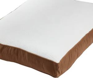 Grand lit pour chien <span class=keywords><strong>Latte</strong></span> pour caisse-Antidérapant Heavy Duty Easy Clean Solid Pattern Eco-Friendly 100% Cotton for Indoor/Outdoor Use - Product Image 4