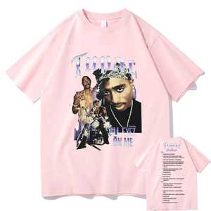 Explosive Models Professional Customization O-neck <strong>Tupac</strong> <strong>T</strong>-<strong>shirt</strong> Fashion Personality <strong>T</strong> <strong>Shirt</strong> for Men With Wholesale Direct Sales - Product Image 4