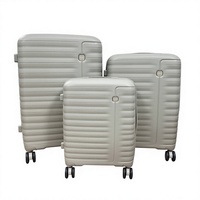 Bagages à main légers 20 24 28 pouces Coque rigide en PC 360 °   Valise de voyage à roulettes avec serrure TSA
