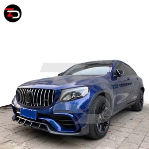 Labbro anteriore in fibra di carbonio stile TC per <span class=keywords><strong>Mercedes</strong></span> <span class=keywords><strong>GLC</strong></span> classe X235 GLC63S SUV - Product Image 3