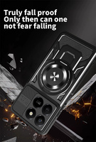 Coque de téléphone multicolore avec support anneau, protection robuste anti-chute, coque antichoc pour Honor X8D/Magic 8 Pro/X5C