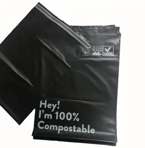 Bolsa auto-adesiva impermeável, saco de plástico para envio rápido com bolso
