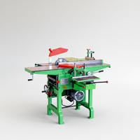 Raboteuse à bois multifonction pour le lissage des panneaux de meubles, machine à affûter les surfaces, machine à bois combinée