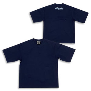 T-shirts à impression personnalisée Conception simple Fashion Your Logo Chemises noires unisexes en coton uni - Product Image 3