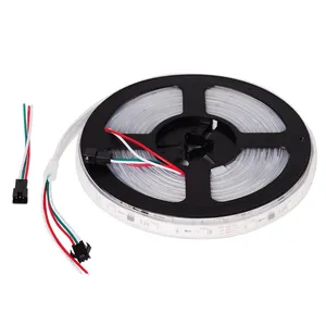 แถบไฟพิกเซล RGB WS2811 SMD5050 12V 30LEDs/M วัตต์/เมตรมอนสเตอร์10MM ไฟแถบ LED สมาร์ทหลากสีแบบยืดหยุ่นสำหรับใช้ในอาคาร - Product Image 4