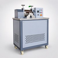 Máquina Peletizadora de Plástico, Mezcladora Automática de Doble Rodillo, Granuladora de Compuestos con Rotación Automática, CE ISO