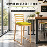 Nouvel Arrivage Luxe : Chaises de Bar Industrielles pour Casino, Bar de Plage et Îlot de Cuisine