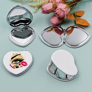 <b>Small</b> Foldable Pocket Cosmetic Mirrors Factory Wholesale Double-Sided Makeup Pocket Mirror Heart <b>Small</b> Foldable Makeup Mirror - Product Image 4
