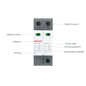 KORLEN T2 AC SPD 2P 30-60KA 385 В солнечные PV системы низкого напряжения протектор перенапряжения - Product Image 4