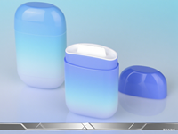 Stick solaire anti-UV, stick déodorant bleu très vendu, contenant 75ml en plastique PET PP pour emballage, déodorant à mécanisme rotatif
