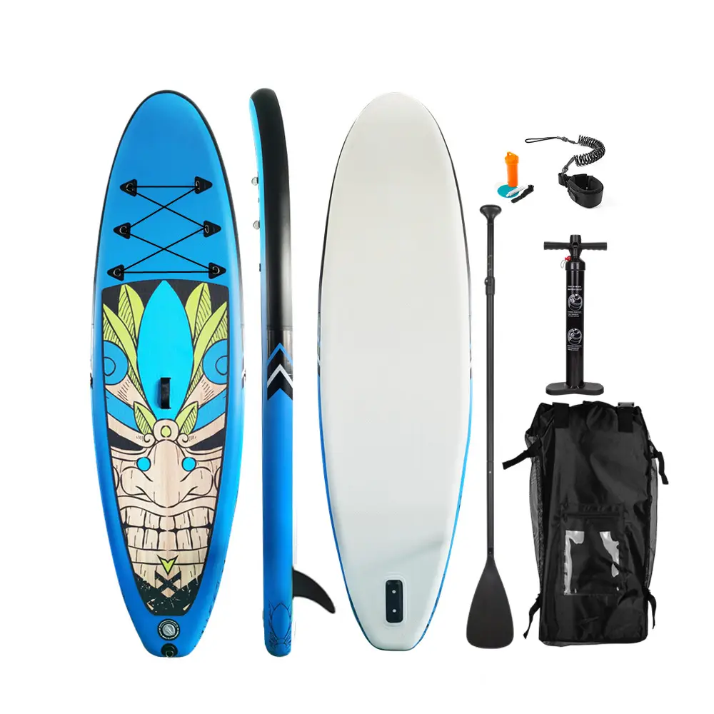Nieuw Ontwerp Afdrukken Eva Paddle Board Opblaasbare Surfplank Custom Sup Surf Paddle Board