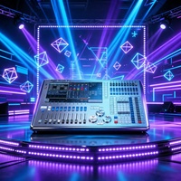 Tiger Touch Pro световая консоль для DJ Disco ночной клуб Контроллер освещения сцены с полетным футляром