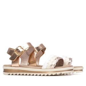 Xti Girls' Sandal 153124 Copper <b>Flat</b> Sandals Size 36 - Product Image 4