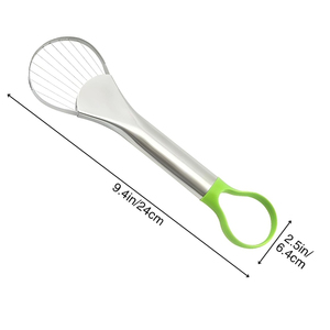 Cuchillo Manual de Acero Inoxidable Resistente al Calor <span class=keywords><strong>3</strong></span> en <span class=keywords><strong>1</strong></span> para Quitar Núcleos de Verduras, Aguacates, Pelar y Cortar Frutas - Product Image 4