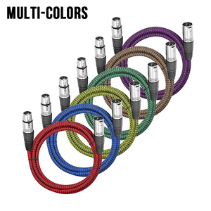 De 3M 10M 100M Shiled estéreo de Audio 3PIN conector de micrófono cañón Jack DMX <span class=keywords><strong>Cable</strong></span> <span class=keywords><strong>XLR</strong></span> - Product Image 5