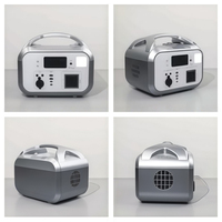 Centrale Électrique Portable 600W d'Urgence avec Batterie Lithium LiFePO4, Générateur Solaire et Onduleur à Onde Sinusoïdale Pure pour Camping en Extérieur et Usage Domestique