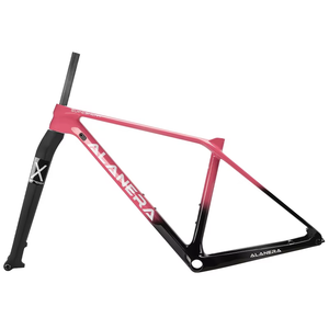 จักรยานเสือภูเขาแบบใหม่ปรับแต่งได้ น้ำหนักเบาพิเศษ ขนาด 700c โครงคาร์บอน T800 สีชมพูไล่เฉด <span class=keywords><strong>Storm</strong></span> <span class=keywords><strong>Shadow</strong></span> MAX XD 88 พร้อมดิสก์เบรก - Product Image 1