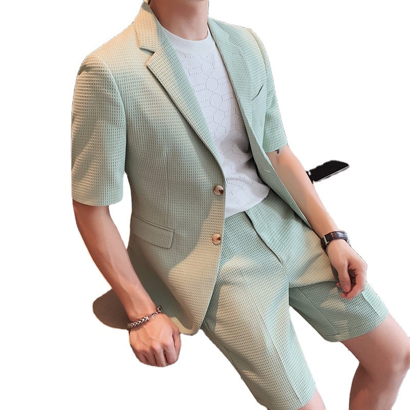 Polo Homme - Décontracté - Gris foncé - Manches courtes - Col polo - Été Gris foncé