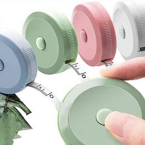 Règle de mesure double face souple et rétractable en plastique, légère et réglable, portable pour la perte de poids (vente en gros) - Product Image 1