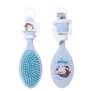 Nuovo Arrivo Spazzola per Capelli con Logo Personalizzato, Design con Ventole, per Massaggio del Cuoio Capelluto, in Plastica Morbida con Airbag, per Ragazze, con Resilienza - Product Image 6