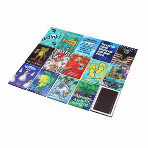 Hot Selling Custom Photo Magnets Low Moq Souvenir Gift Tin <b>Fridge</b> Magnet - Product Image 6