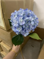 Kunstzijde bloemen grote bloemknop 20cm hortensia zijden bloemen decoratieve bloemen voor bruiloft evenement feestdecoratie