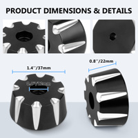Embouts de guidon personnalisés pour Can Am Ryker Rally Edition Sport Ace 2019-2024, accessoires décoratifs de moto en aluminium