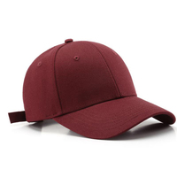 Casquette de baseball unisexe en coton pur de haute qualité, chapeau uni réglable avec support arrière, broderie et impression de logo personnalisés