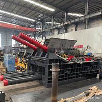 Compacteur de déchets métalliques à réduction de volume pour réduire les coûts logistiques du transport de métaux usagés – Presse à métaux hydraulique multicylindre