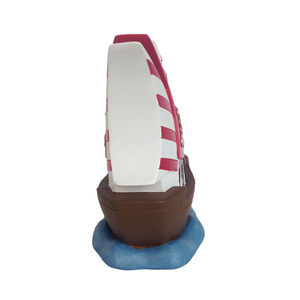 Pot d'argent de <span class=keywords><strong>Pirate</strong></span> en résine, <span class=keywords><strong>tirelire</strong></span> de <span class=keywords><strong>Pirate</strong></span>, boîte blanche, chaussures artisanales faites à la main avec Photo 17 7041 T/T,L/C CN, chaussures de peinture FUJ, offre spéciale, - Product Image 4