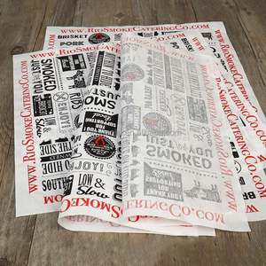 Factory Direct Food Grade Coated <b>Eco</b>-<b>friendly</b> Greaseproof <b>Wrapping</b> <b>Paper</b> Cake Bread Customizable Color Logo 50x70cm Virgin - Product Image 4