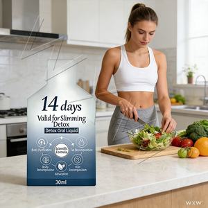 Integratore Detox Dimagrante Naturale 14 Giorni, Etichetta Privata, Produttore OEM ODM - Product Image 2