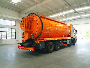 Camión Combinado de Succión por Chorro Shacman M3000 de 33m³, Bomba de Circulación de Agua con Motor Auxiliar para Lodos y Bomba de Alta Presión para Dragado - Product Image 4