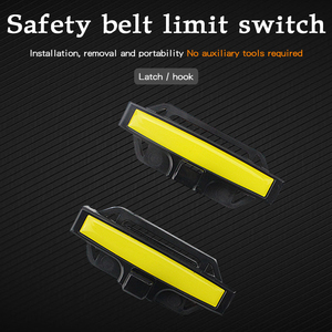 Hebilla de cinturón de seguridad de plástico para <span class=keywords><strong>coche</strong></span>, ajustador de cinturón de seguridad para <span class=keywords><strong>coche</strong></span>, hebilla simple - Product Image 4