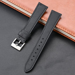 Cinturino <span class=keywords><strong>Vintage</strong></span> in pelle abbronzata a olio per uomo e <span class=keywords><strong>donna</strong></span> 20mm 22mm cinturino in pelle per Tissot per cinturino di ricambio Seiko - Product Image 4