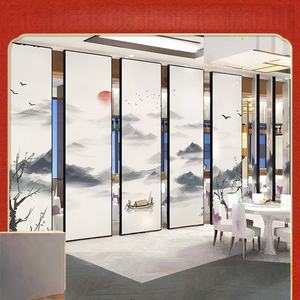 Panel Plegable Operable Deslizante para División de Espacios de Oficina Moderna <span class=keywords><strong>en</strong></span> MDF para Diseño de Oficina Moderna - Product Image 6