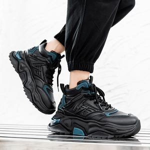 Chaussures pour hommes 2026 : Nouvelles baskets à talon compensé, plateformes à semelle épaisse, idéales pour le style décontracté et le sport masculin. - Product Image 6