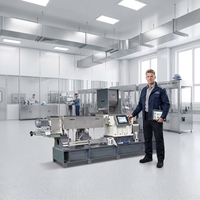 Ligne de production automatique de snacks, machine à fabriquer des snacks, équipement de transformation alimentaire en acier inoxydable, fabrication de chips extrudées