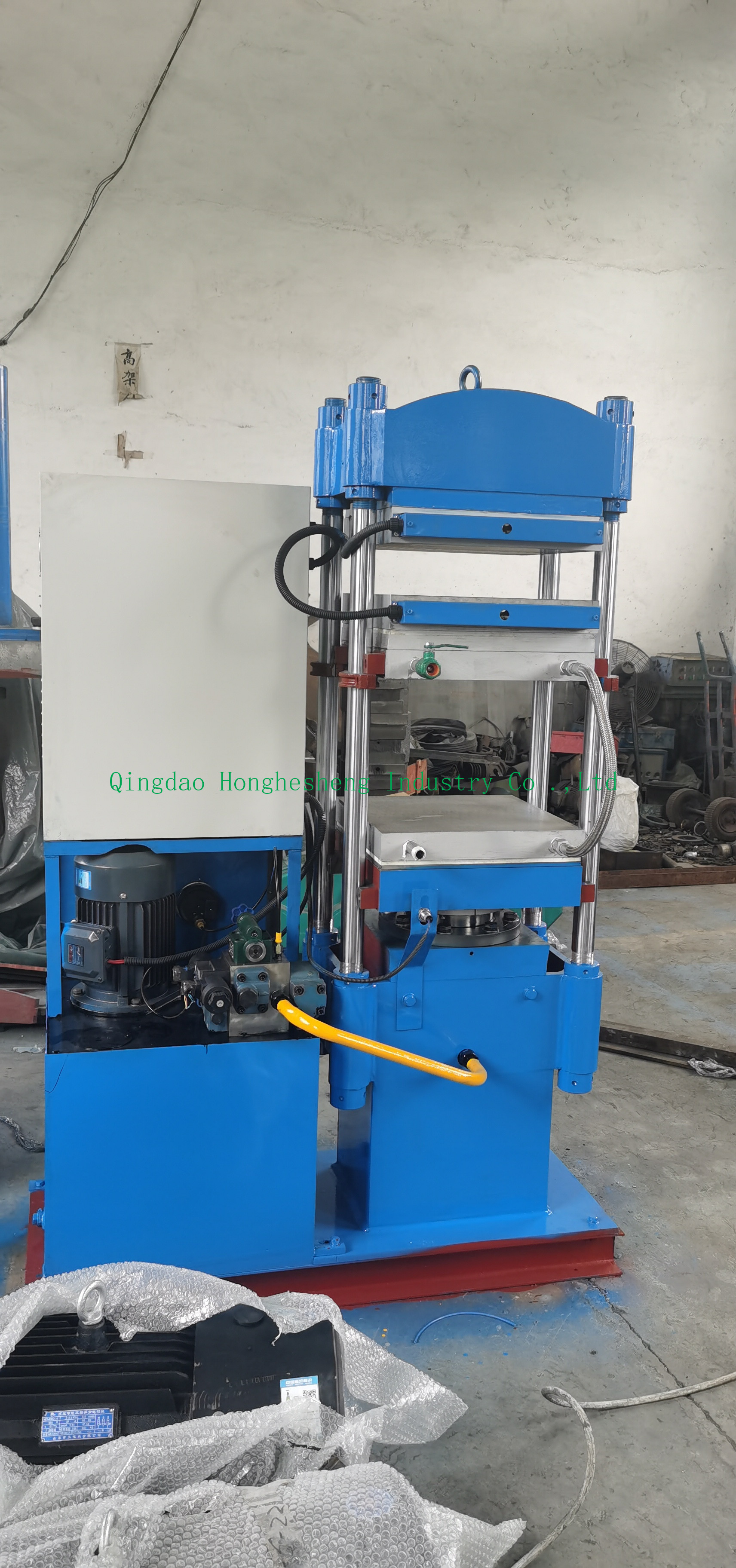 25T 50Ton water cooling vacanizing press machine for laboratory use