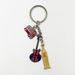 Llavero Creativo de Aleación de Recuerdo de Londres Artesanía de Metal Personalizada Famosa Torre de Isabel Llavero 3D Decoración - Product Image 1