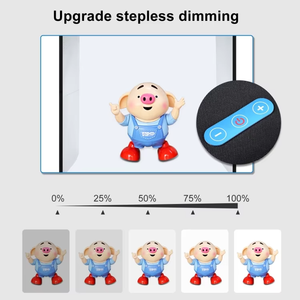 PULUZ 25 أو 3 ألوان Tem صندوق صور صغير منتجات التصوير الفوتوغرافي صور ضوئية أضواء صندوق إضاءة ناعم لعرض المنتج - Product Image 5