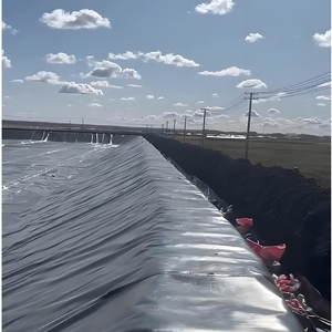 <span class=keywords><strong>Lona</strong></span> de geomembrana impermeable de HDPE para revestimiento de estanques, tela impermeable para acuarios utilizada en vertederos - Product Image 4