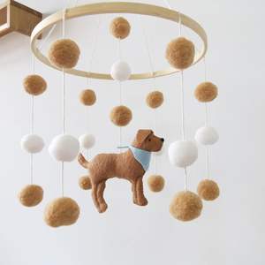 Giocattoli <span class=keywords><strong>per</strong></span> Culla all'Ingrosso, <span class=keywords><strong>Accessori</strong></span> <span class=keywords><strong>per</strong></span> Neonati, Giocattoli <span class=keywords><strong>per</strong></span> Bambini 0-12 Mesi, Mobile Blu con Cuccioli <span class=keywords><strong>per</strong></span> Cameretta - Product Image 5